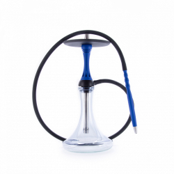 Кальян Alpha Hookah X Blue Matte (Синий, 42 см)