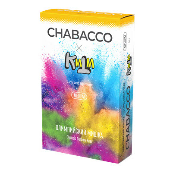 Смесь Chabacco Medium OLYMPIC GUMMY BEAR (ОЛИМПИЙСКИЙ МИШКА) 50 гр в Санкт-Петербурге