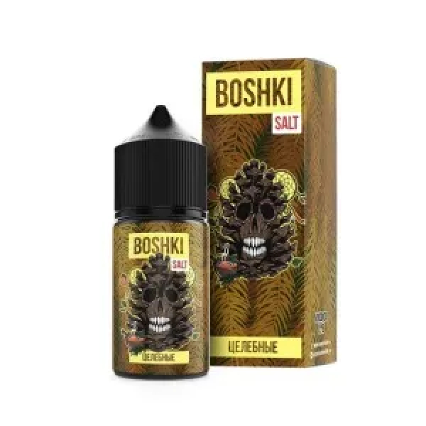 Жидкость BOSHKI Salt Целебные (Мёд трава чай хвоя) (30 мл, 20 мг/мл) в Санкт-Петербурге