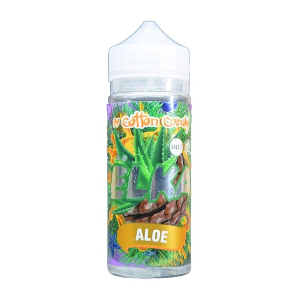 Жидкость Cotton Candy ЁLKA ALOE (Хвоя С Мятой И Алоэ) (120 мл, 0 мг/мл) в Санкт-Петербурге