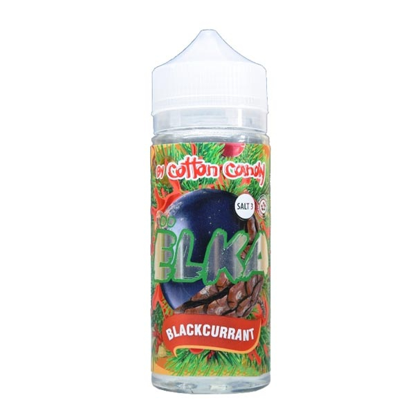 Жидкость Cotton Candy ЁLKA BLACKCURRANT (Хвоя С Мятой И Чёрной Смородиной) (120 мл, 0 мг/мл) в Санкт-Петербурге