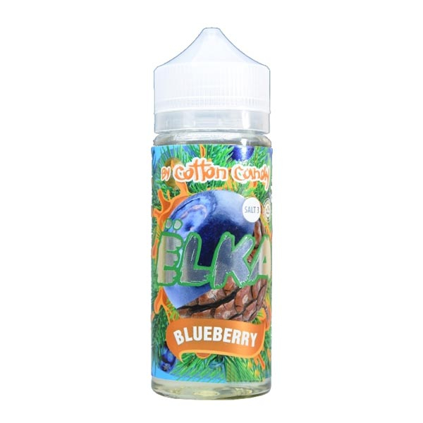 Жидкость Cotton Candy ЁLKA BLUEBERRY (Хвоя С Мятой И Черникой) (120 мл, 0 мг/мл) в Санкт-Петербурге