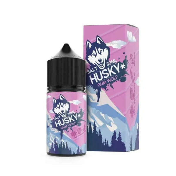 Жидкость Husky salt Malaysian series Gum wolf (Жвачка холодок арбуз) (30 мл, 20 мг/мл) в Санкт-Петербурге