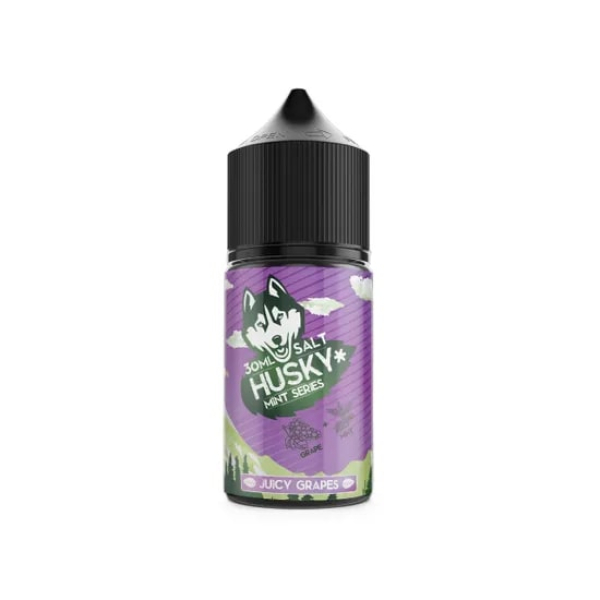 Жидкость Husky salt Mint series Juicy Grapes (Виноград холодок) (30 мл, 20 мг/мл) в Санкт-Петербурге