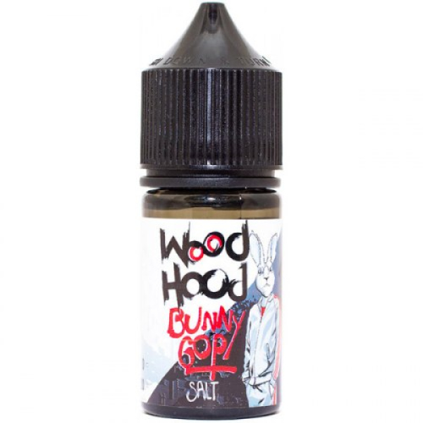 Жидкость Wood Hood Bunny Gop (Малина Черника Черная Смородина Лед) (30 мл, 20 мг/мл) в Санкт-Петербурге