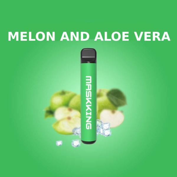 Одноразовая электронная сигарета Maskking High Pro Melon And Aloe Vera (Дыня Алоэ Вера) 1000 затяжек в Санкт-Петербурге