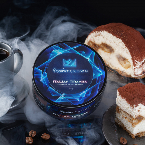 Табак Sapphire Crown Italian Tiramisu (Сливочный крем бисквит) 100 гр в Санкт-Петербурге