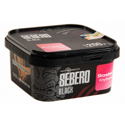 Табак SEBERO BLACK STRAWBERRY 200 гр