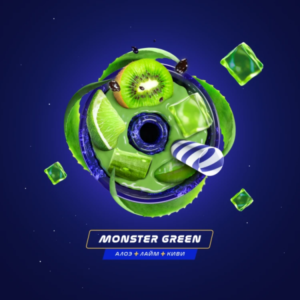 Паста Space Smoke LIGHT Mix Monster  Green (Зеленый Монстр) 30 гр в Санкт-Петербурге