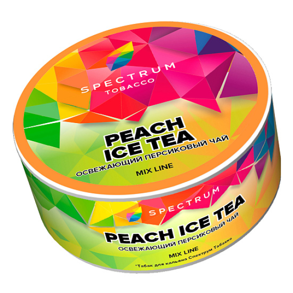 Табак Spectrum Mix Line Peach ice tea (Освежающий персиковый чай) 25 гр в Санкт-Петербурге