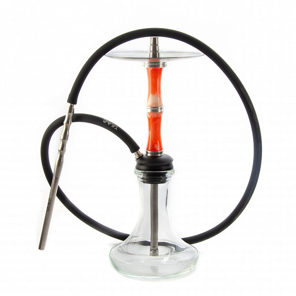 Кальян Y.K.A.P. Mini STR Pro M3 (Оранжевый,Белый, 39 см) в Санкт-Петербурге