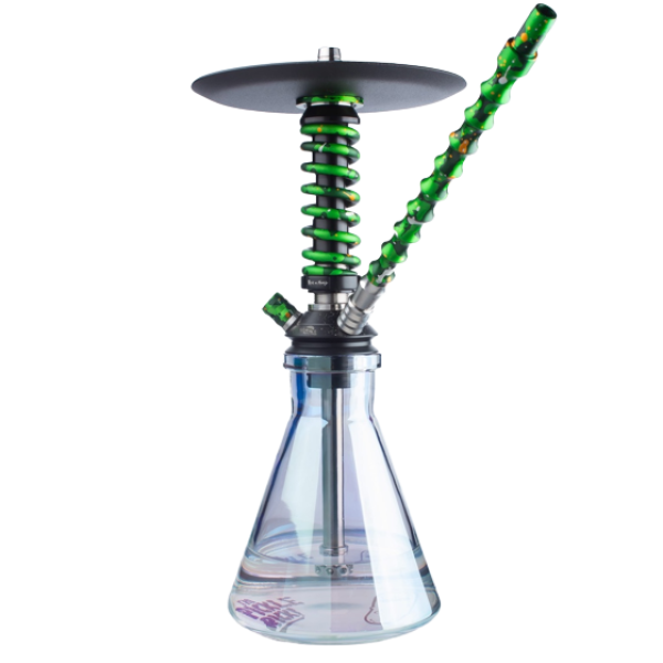Кальян Mamay Customs Coilovers Micro Rick And Morty (Зелёный, 30 см) в Санкт-Петербурге