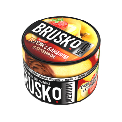 Смесь Brusko Персик с бананом и клубникой 50 гр