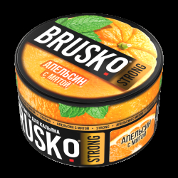 Смесь Brusko Strong апельсин с мятой  250 гр