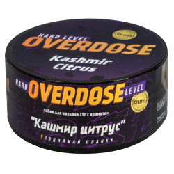 Табак Overdose Kashmir Citrus  25 грамм