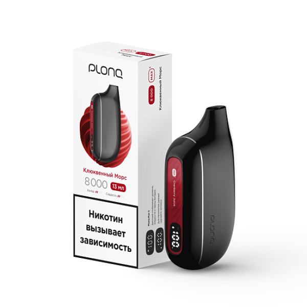 Электронка Plonq Max S 8000 Клюквенный Морс в Санкт-Петербурге