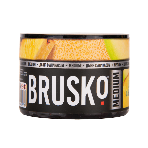 Бестабачная смесь Brusko Дыня С   Ананасом 50 грамм в Санкт-Петербурге