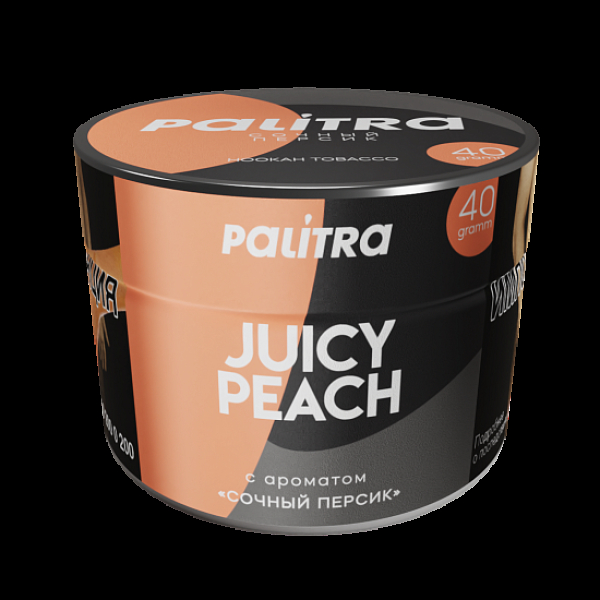 Табак Palitra Juicy Peach Сочный Персик 40 грамм в Санкт-Петербурге