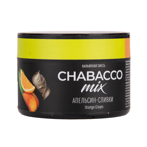 Бестабачная смесь Chabacco Mix Medium Orange Cream 40 грамм в Санкт-Петербурге