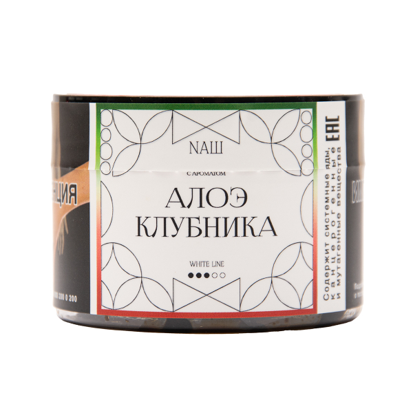 Табак NАШ White Алое Клубника 40 грамм в Санкт-Петербурге