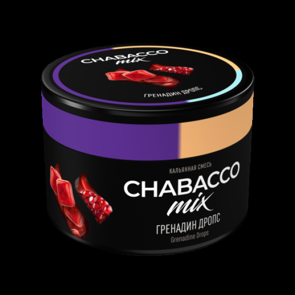 Смесь Chabacco Mix Grenadine Drops Гренадин Дропс  Medium 40 грамм в Санкт-Петербурге