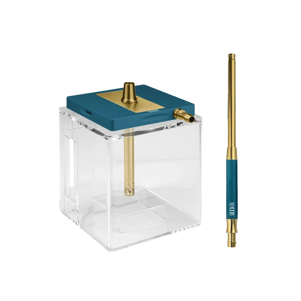 Кальян Hoob Atom Marine Blue X Gold | Hoob Cube в Санкт-Петербурге