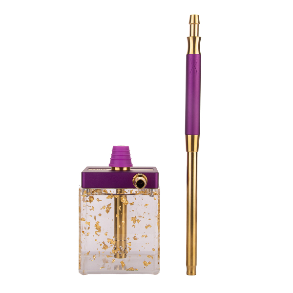 Кальян Hoob Subatom Royal Purple X Gold | Cube Mini Gold в Санкт-Петербурге