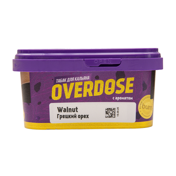 Табак Overdose Walnut 200 грамм в Санкт-Петербурге