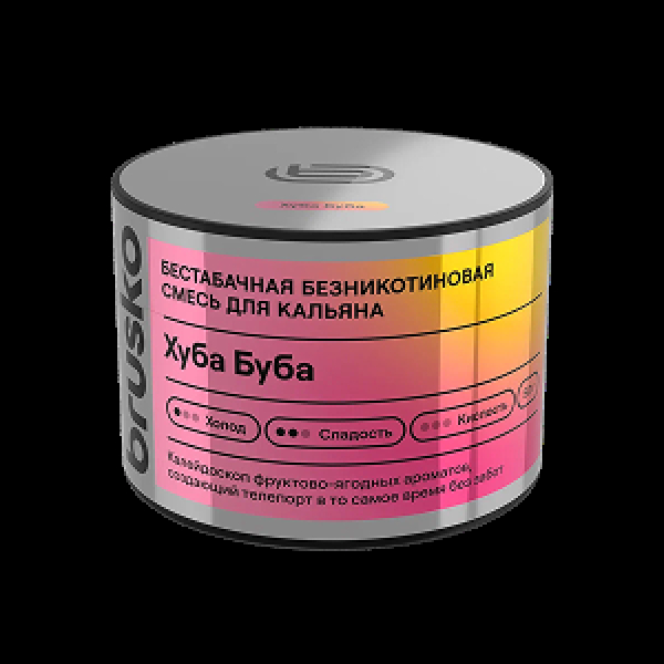Безникотиновая смесь Brusko Хуба Буба 50 грамм в Санкт-Петербурге