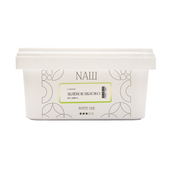 Табак NАШ White Зелёное Яблоко 200 грамм в Санкт-Петербурге