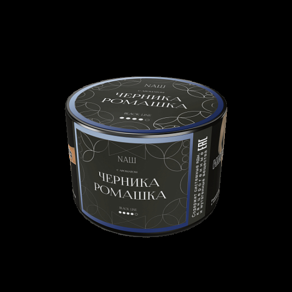 Табак Nаш Black Черника Ромашка 40 грамм в Санкт-Петербурге
