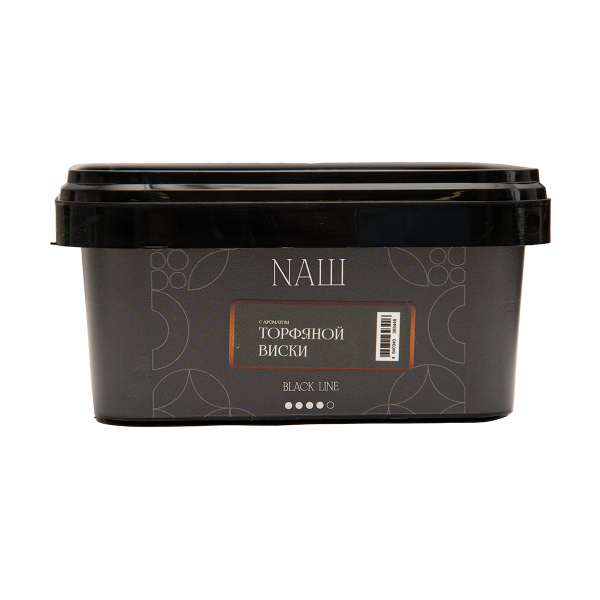 Табак NАШ Black Торфяной Виски 200 грамм в Санкт-Петербурге
