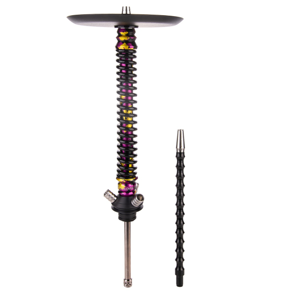 Кальян Mamay Customs Coilover Большой   Пурпурный/золотой Камуфляж Чёрный в Санкт-Петербурге