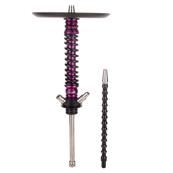 Кальян Mamay Customs Coilover Mini  Пурпурный Сплеш Чёрный в Санкт-Петербурге