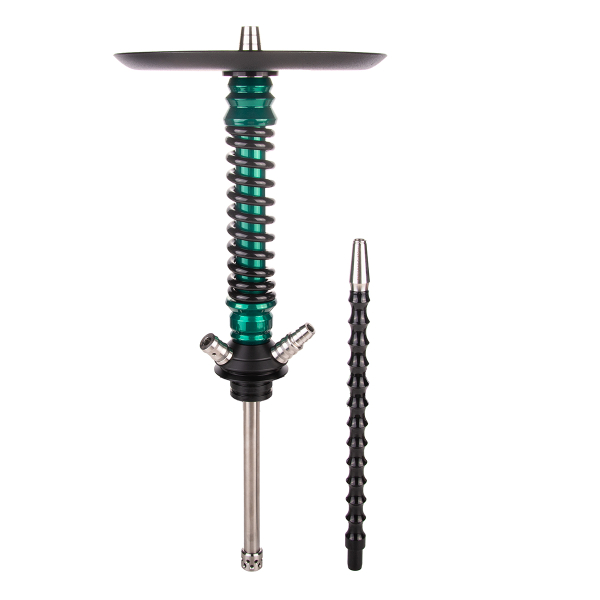 Кальян Mamay Customs Coilover Mini  Зелёный Лак Чёрный в Санкт-Петербурге