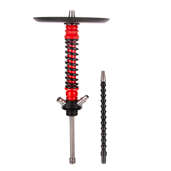 Кальян Mamay Customs Coilover Mini  Красный Чёрный в Санкт-Петербурге