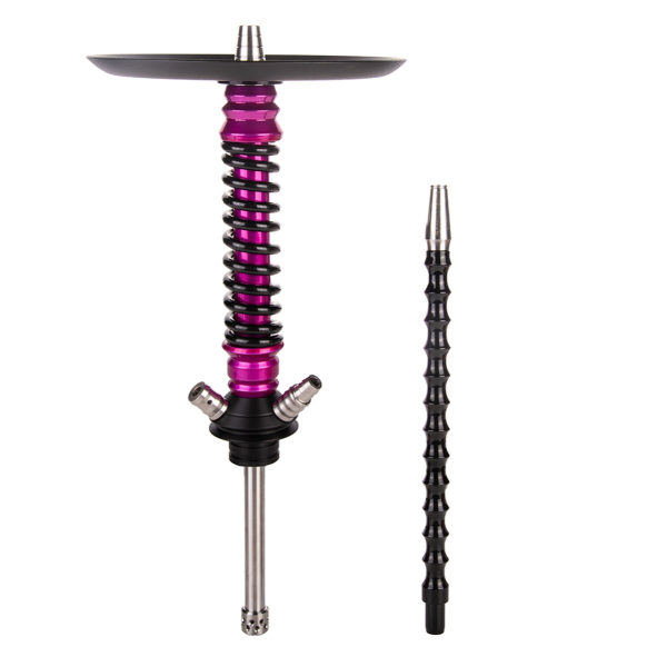 Кальян Mamay Customs Coilover Mini  Розовый Лак Чёрный в Санкт-Петербурге