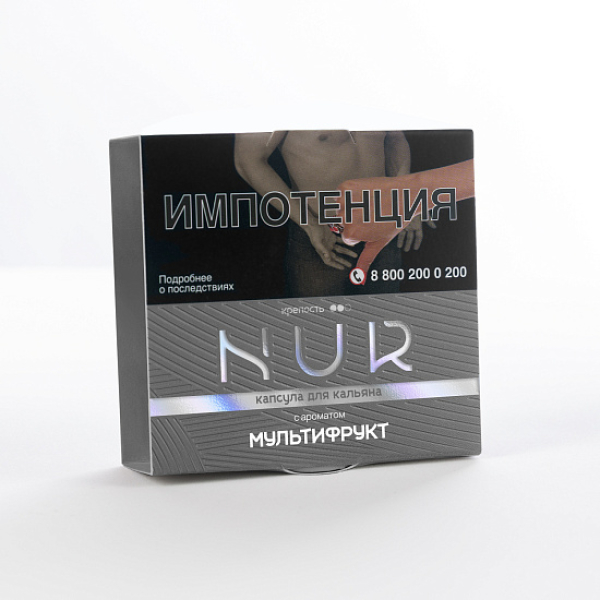 Табак Nur Мультифрукт Средний 20 грамм в Санкт-Петербурге