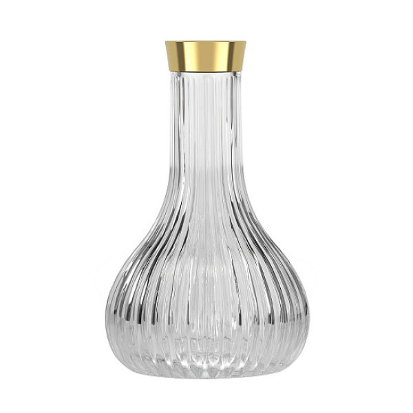 Колба Alpha Hookah Drop Twistlock На Резьбе Прозрачная  Gold в Санкт-Петербурге