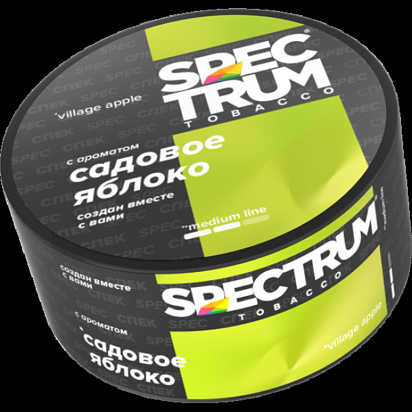 Табак Spectrum Medium Line Village Apple 25 грамм в Санкт-Петербурге