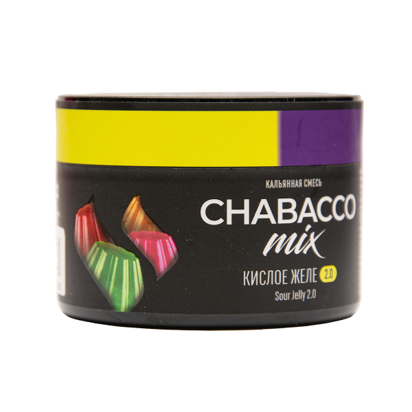 Бестабачная смесь Chabacco Mix Medium Sour Jelly 2.0 50 грамм в Санкт-Петербурге