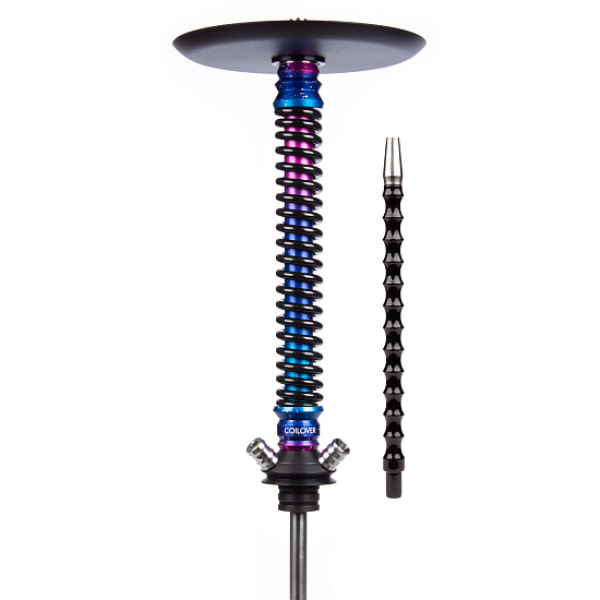 Кальян Mamay Customs Coilover Big Anod Blue Space Черный Глянец в Санкт-Петербурге