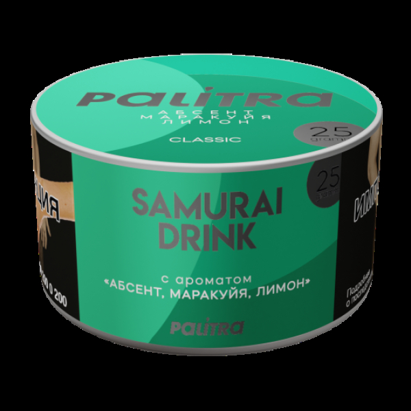 Табак Palitra Samurai Drink Напиток Самурая 25 грамм в Санкт-Петербурге