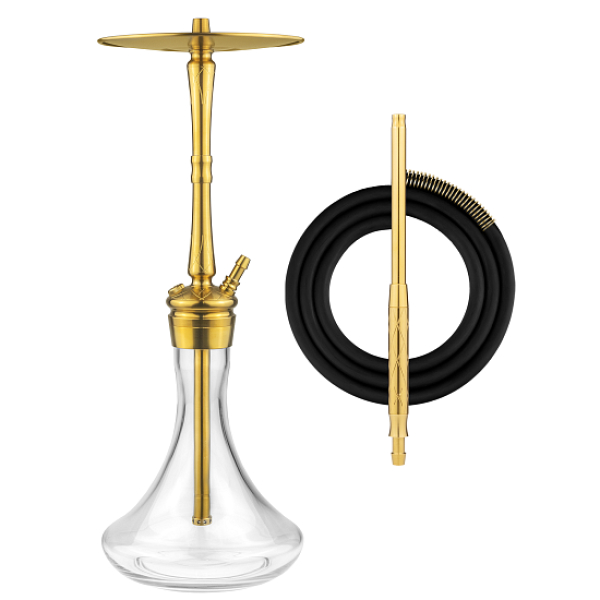 Кальян Hoob Go Pro Gold Фурнитура Gold Prima Быстросъёмное Блюдце в Санкт-Петербурге