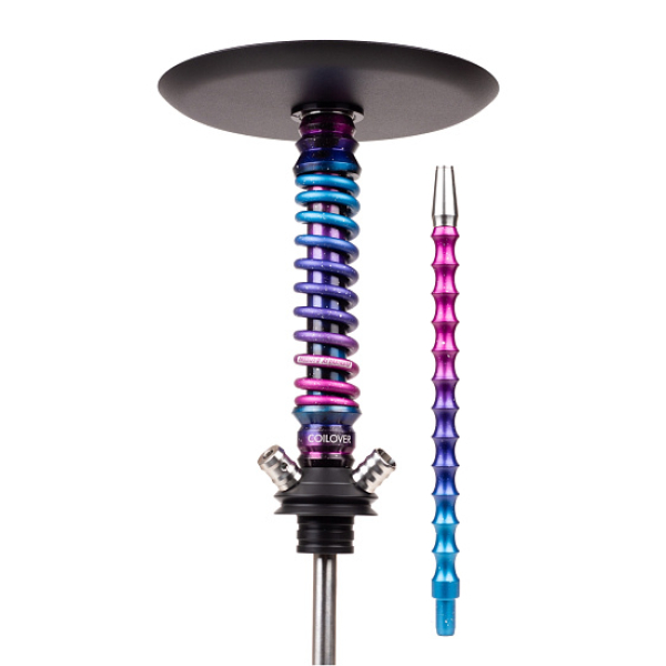 Кальян Mamay Customs Coilovers Mini Special Anod Dark Space Blue Space в Санкт-Петербурге