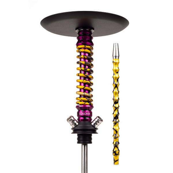 Кальян Mamay Customs Coilovers Mini Special Anod Purple Splash Gold Splash в Санкт-Петербурге