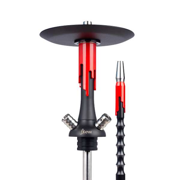 Кальян Mamay Customs Flow Черный Матовый Красный Глянец в Санкт-Петербурге