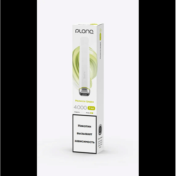 Электронка Plonq Plus Pro 4000 Мелиcса Цедра 4000 затяжек в Санкт-Петербурге