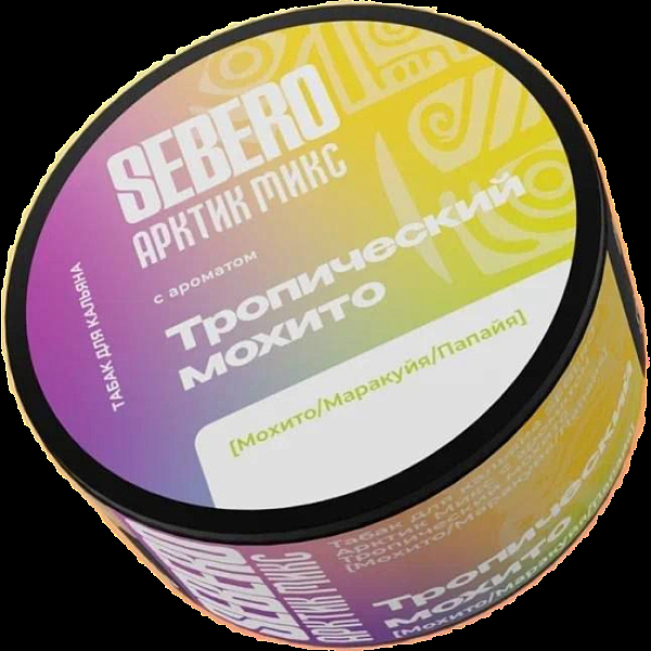 Табак Sebero Арктик Микс Тропический Мохито Мохито Маракуйя Папайя 100 грамм в Санкт-Петербурге