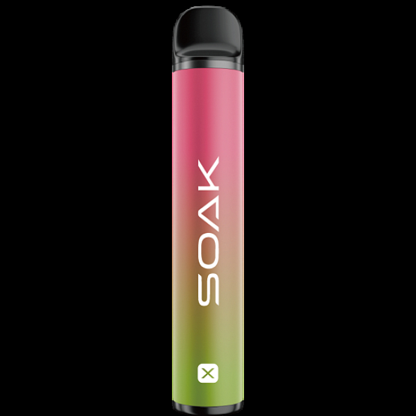 Электронка Soak X Raspberry Soda Малиновая Газировка 2200 затяжек в Санкт-Петербурге